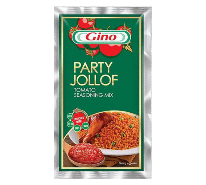 Gino Party Jollof Sachet Tomato